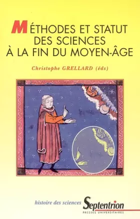 Couverture du produit · Méthodes et statut des sciences à la fin du Moyen Age