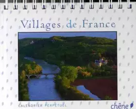 Couverture du produit · Calendrier perpétuel Villages de France