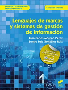 Couverture du produit · Lenguajes de marcas y sistemas de gestión de información (2.ª edición ampliada): 09 (Informática y Comunicaciones)