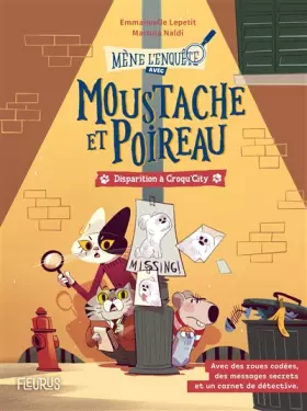 Couverture du produit · Moustache et Poireau - Tome 1 - Disparition à Croqu'City, tome 1