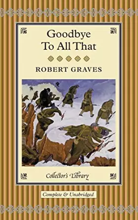 Couverture du produit · Goodbye to All That