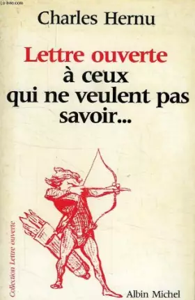 Couverture du produit · Lettre ouverte à ceux qui ne veulent pas savoir--