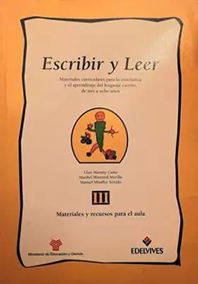 Couverture du produit · Materiales y recursos para el aula(escribir y leer t.III)