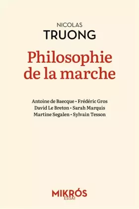 Couverture du produit · Philosophie de la marche