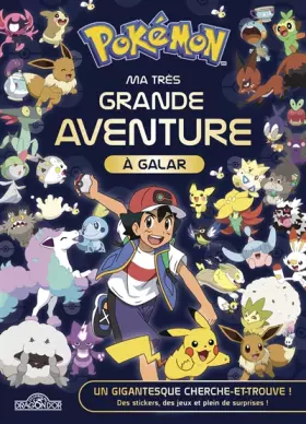 Couverture du produit · Pokémon – Livre collector – Ma très grande aventure à Galar – Beau livre de cherche-et-trouve et activités avec des surprises–