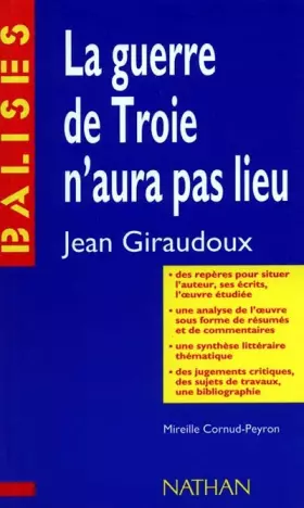 Couverture du produit · La Guerre de Troie n'aura pas lieu
