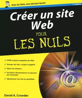 Couverture du produit · Créer un site Web 7e Pour les nuls