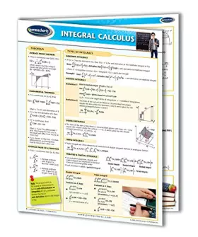 Couverture du produit · Integral Calculus Guide – Math Guide de référence rapide par Permacharts