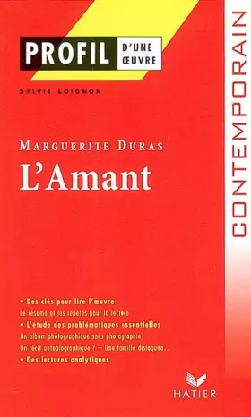 Couverture du produit · L'Amant de Marguerite Duras