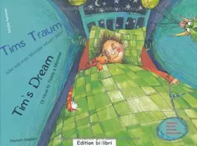 Couverture du produit · Tims Traum - oder wie man Monster kitzeln kann: Tim's Dream / Kinderbuch Deutsch-Englisch mit Audio-CD