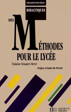 Couverture du produit · Des méthodes pour le lycée
