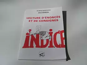 Couverture du produit · Lecture d'énoncés et de consignes