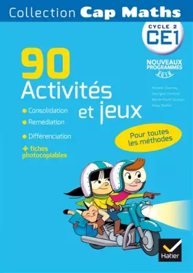 Couverture du produit · Cap Maths CE1 éd. 2016 - 90 Activités et jeux Consolidation, remédiation et différenciation