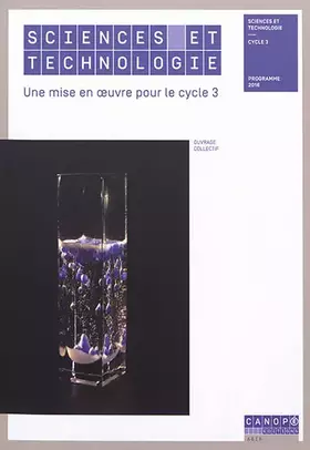 Couverture du produit · Sciences et Technologie