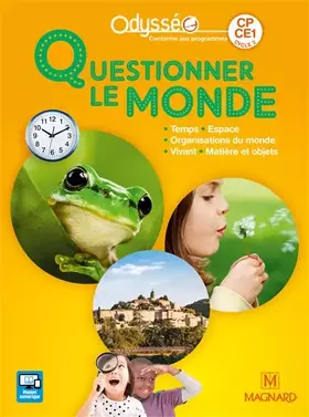 Couverture du produit · Odysséo Questionner le monde CP-CE1 (2018) - Manuel de l'élève