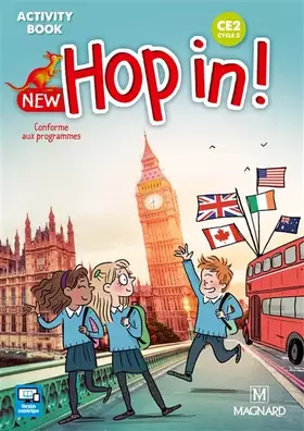 Couverture du produit · New Hop In! Anglais CE2 (2018) - Activity Book