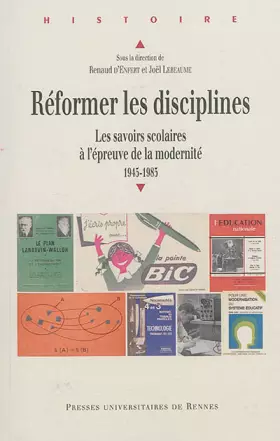 Couverture du produit · REFORMER LES DISCIPLINES