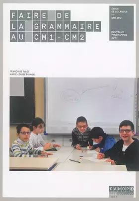 Couverture du produit · Faire de la grammaire au CM1-CM2 - Nouveau programme 2016