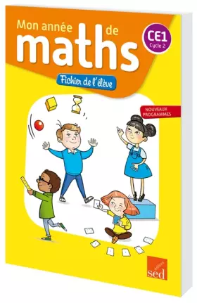 Couverture du produit · Mathématiques CE1 Cycle 2 Mon année de maths: Fichier de l'élève
