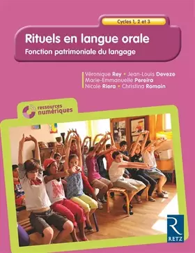 Couverture du produit · Rituels en langue orale - Cycles 1, 2 et 3 (+ CD-Rom)