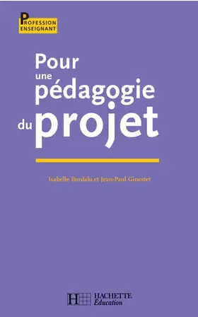 Couverture du produit · Pour une pédagogie du projet