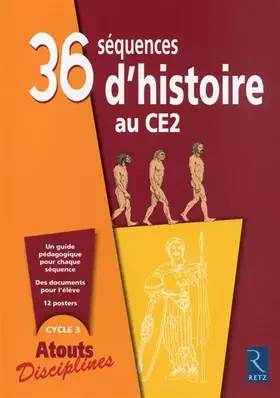 Couverture du produit · 36 séquences d'histoire au CE2