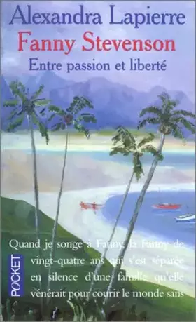 Couverture du produit · Fanny Stevenson, entre passion et liberté