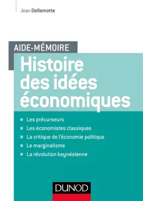Couverture du produit · Aide-mémoire - Histoire des idées économiques