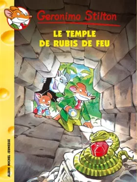 Couverture du produit · Geronimo Stilton, Tome 25 : Le Temple du rubis de feu