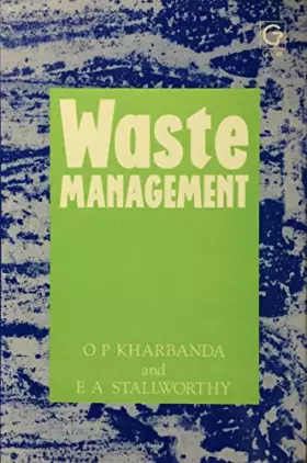 Couverture du produit · Waste Management: Towards a Sustainable Society