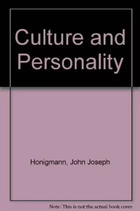 Couverture du produit · Culture and personality,
