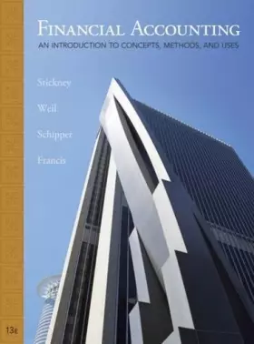 Couverture du produit · Financial Accounting: An Introduction to Concepts, Methods and Uses