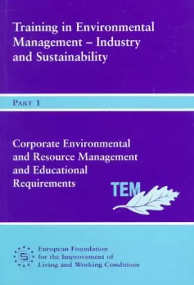 Couverture du produit · Training in Environmental Management-Industry and Sustainability: Corporate Environmental and Resource Management and Education