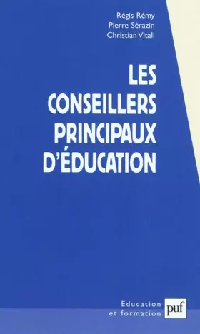 Couverture du produit · Les conseillers principaux d'éducation