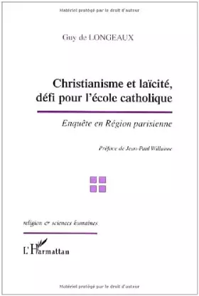 Couverture du produit · Christianisme et laïcité