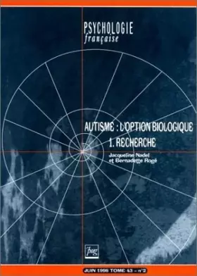 Couverture du produit · AUTISME 1/RECHERCHE 2/98 (0)
