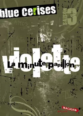 Couverture du produit · Blue cerises: Violette, saison 3 : décembre - La Minute papillon