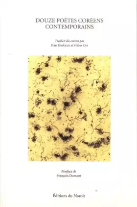 Couverture du produit · Douze poètes coréens contemporains : Anthologie