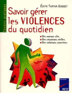 Couverture du produit · Savoir gérer les violences du quotidien
