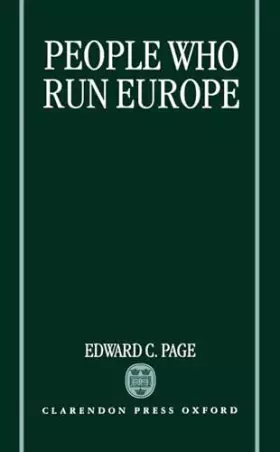 Couverture du produit · People Who Run Europe