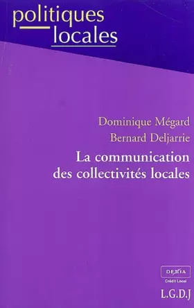 Couverture du produit · La communication des collectivités locales