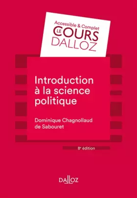 Couverture du produit · Introduction à la science politique. 8e éd.