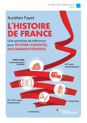 Couverture du produit · L'histoire de France: Une synthèse de référence pour retenir l'essentiel des grandes périodes