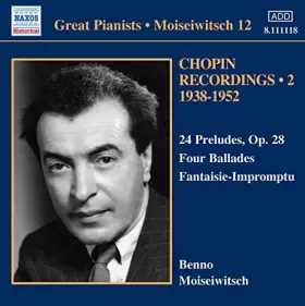 Couverture du produit · Enregistrements Chopin /Vol2 (1938-1952) [Import]