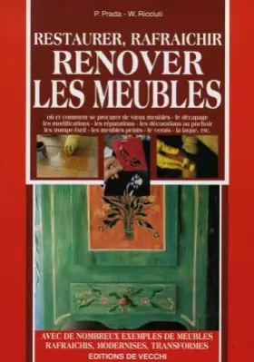 Couverture du produit · Restaurer, rafraîchir, rénover les meubles