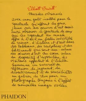 Couverture du produit · Musées observés. 160 illustrations