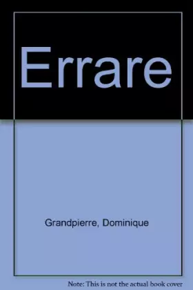 Couverture du produit · Errare, 10/14 ans. Se perfectionner en orthographe