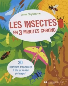 Couverture du produit · Les insectes en 3 minutes chrono