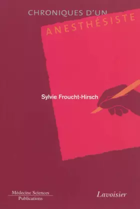 Couverture du produit · Chroniques d'un anesthésiste