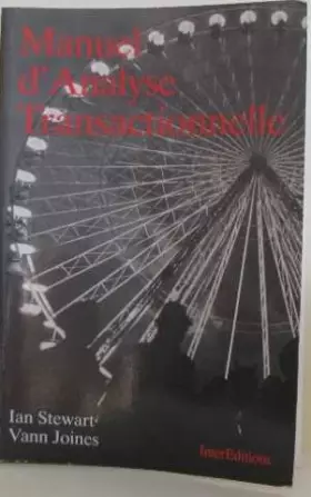 Couverture du produit · Manuel d'analyse transactionnelle